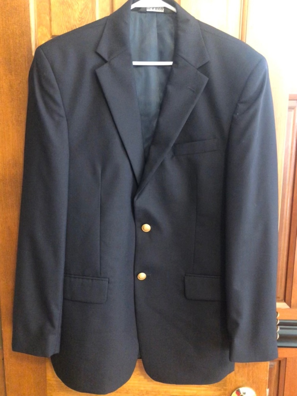 Men’s navy blazer 100% wool Jos. A. Bank